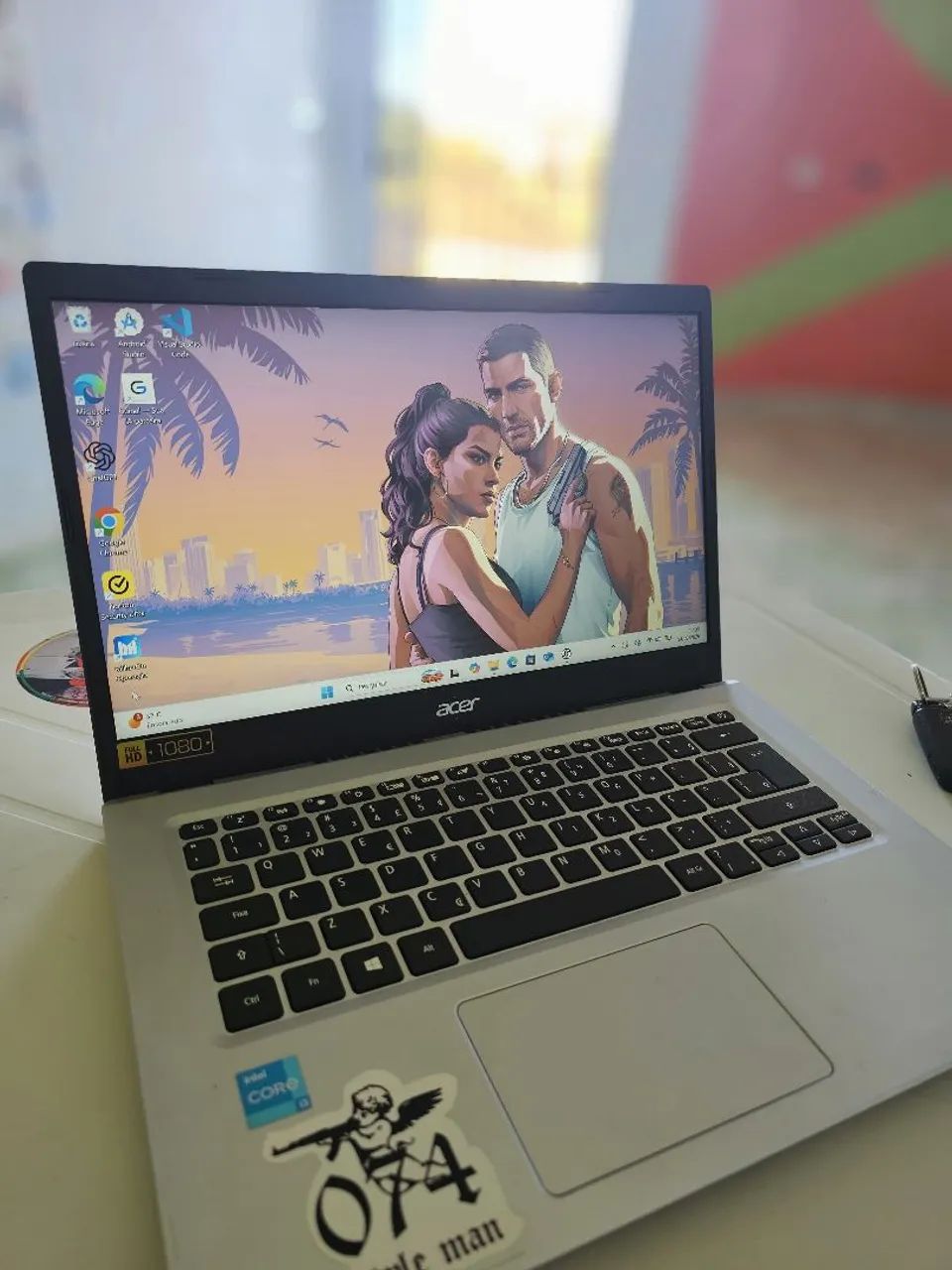 Notebook Acer 8 Gigas(RAM)