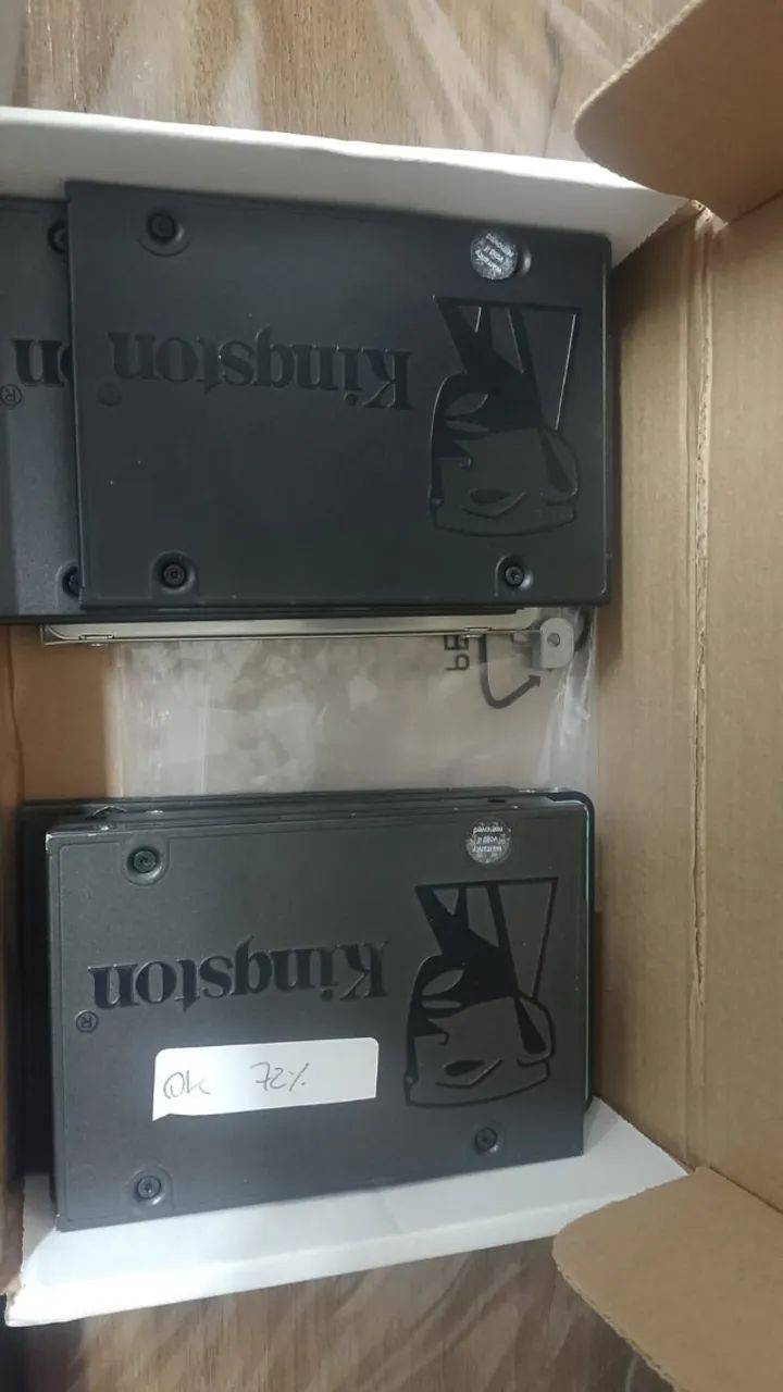 06 SSDs de  240gb