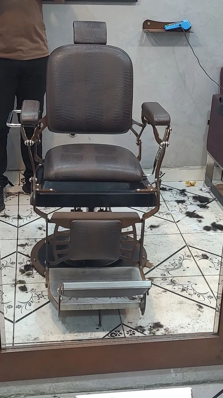 Cadeira de barbeiro Van de velde - Foto 4