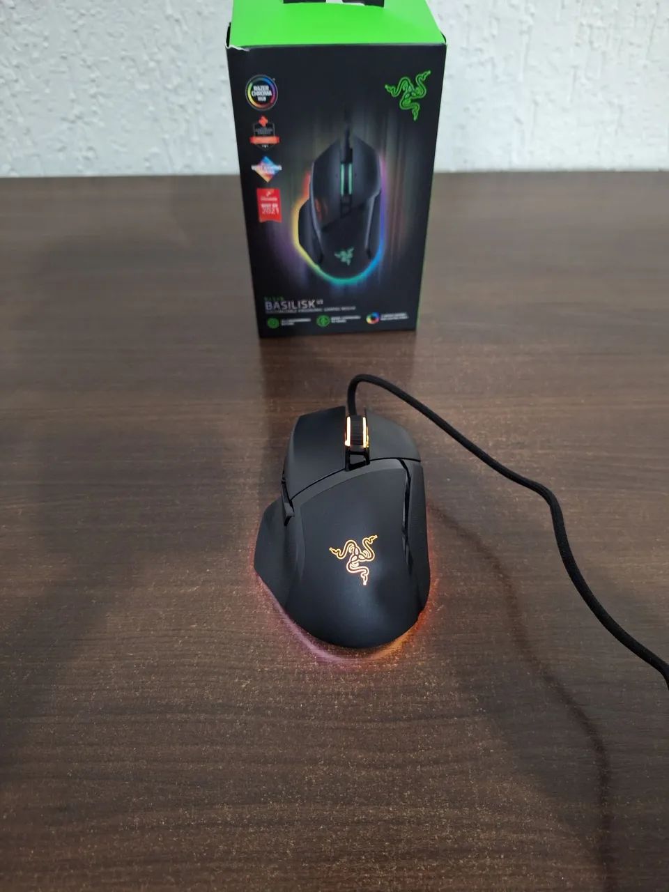 Kit Razer Teclado Blackwidow + Mouse Basilik - Foto 5