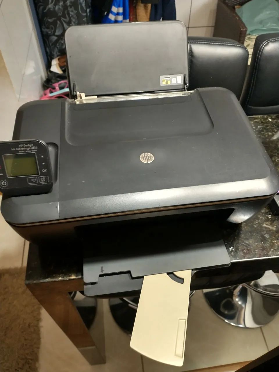 Impressora Hp Deskjet Ink advantege 3516 - usada - Foto 3