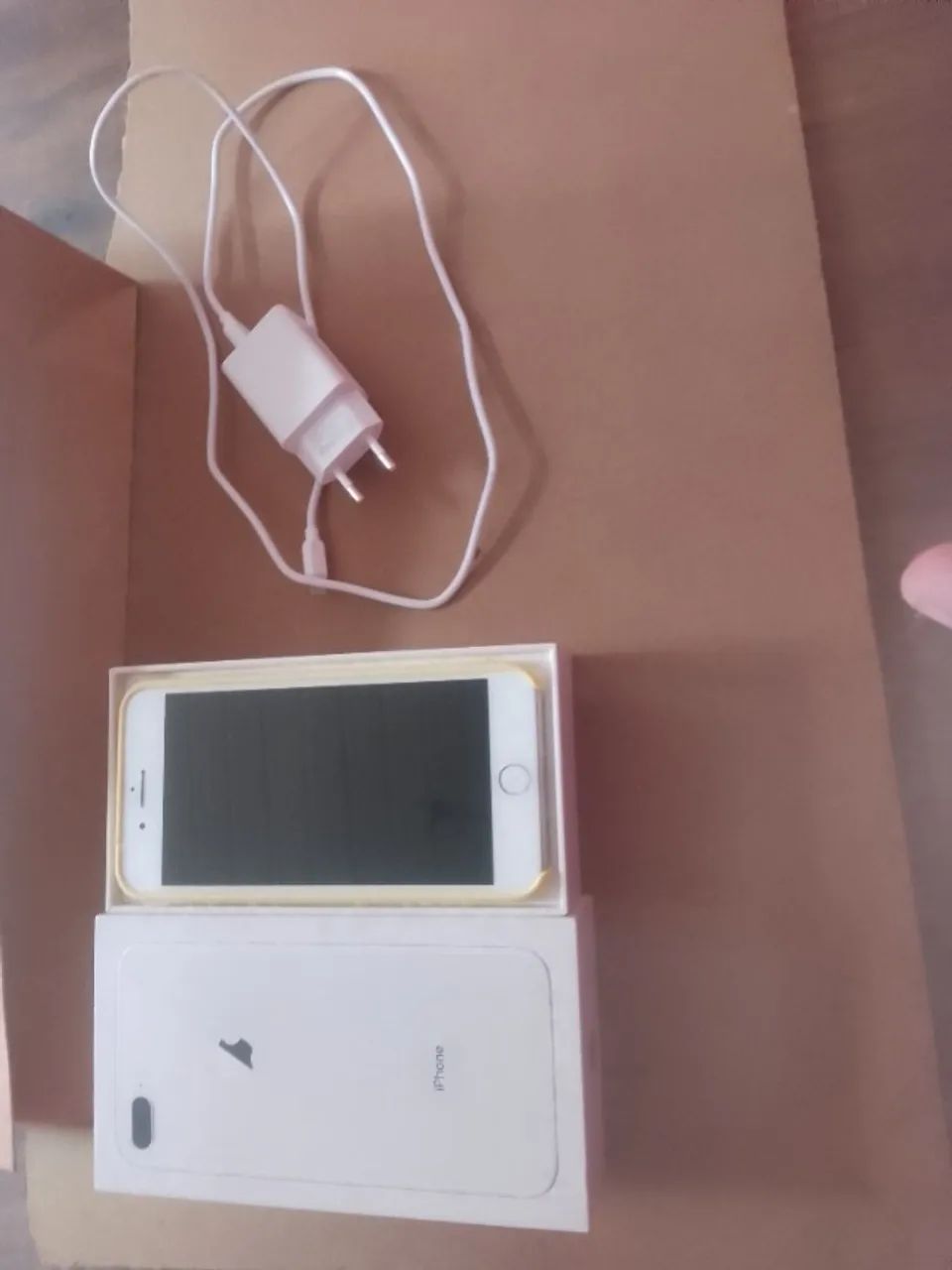 Iphone 8 Plus 64 G Cor Branca - Foto 5