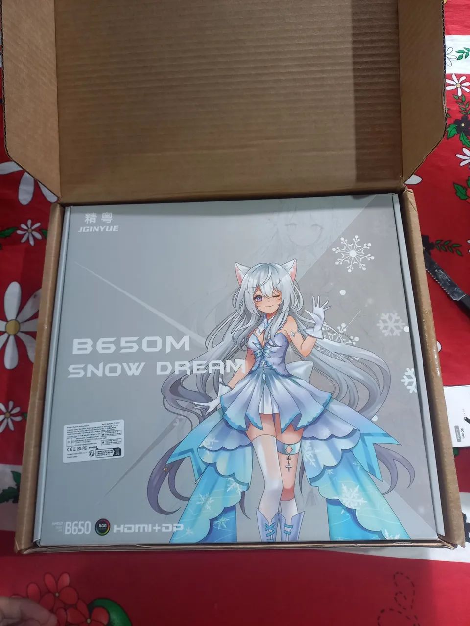 Placa-Mãe JGINYUE B650M Snow Dream - Foto 2