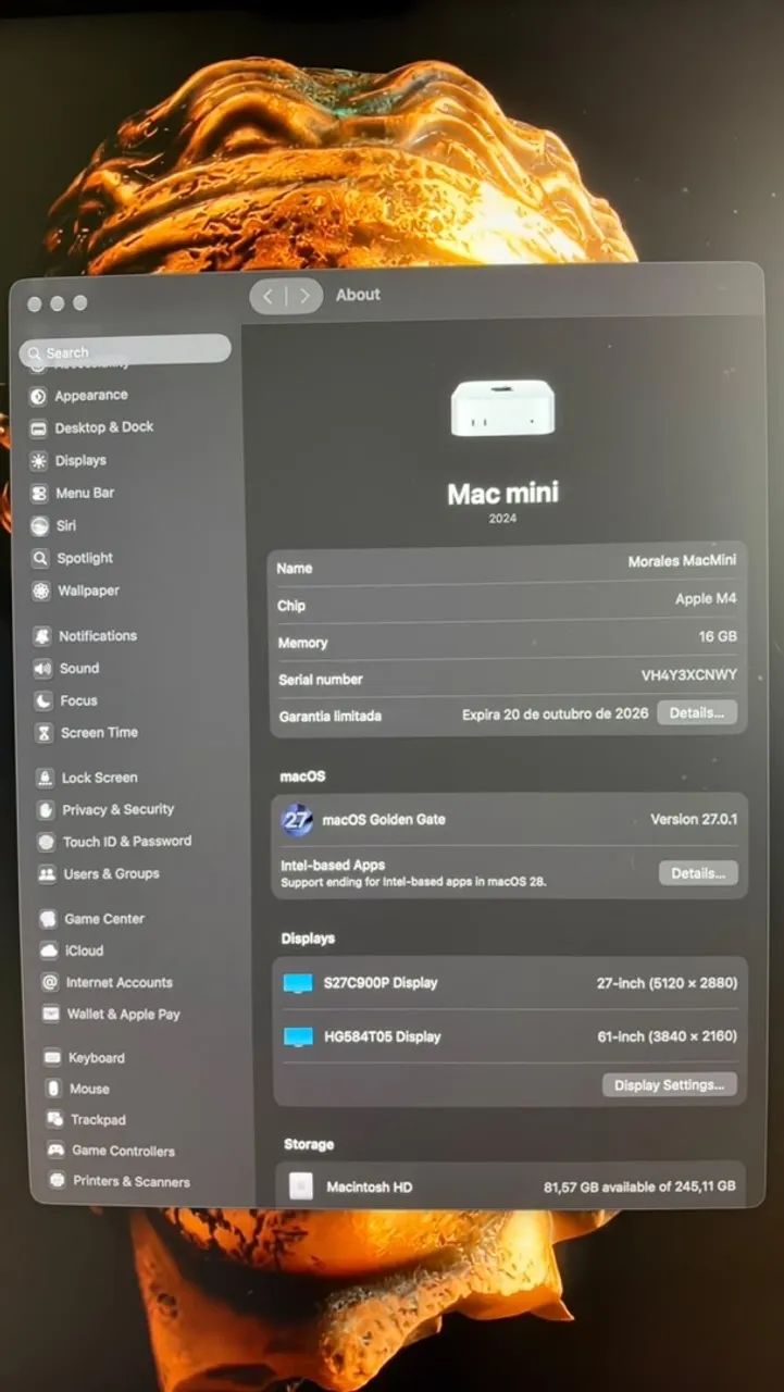 Macmini m4 original em perfeito estado - Foto 2