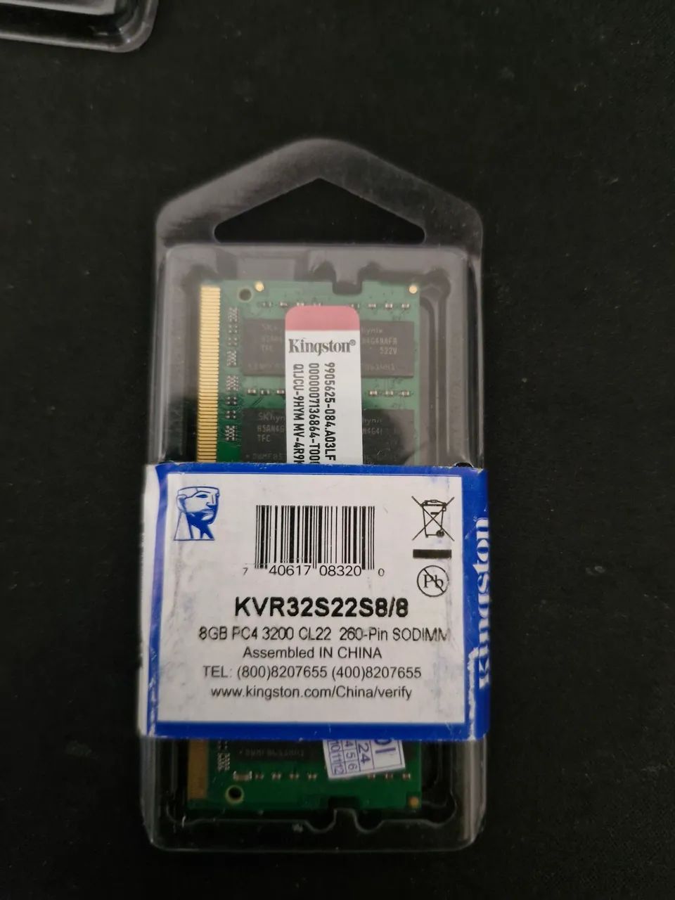 8GB MEMORIA RAM KINGSTON SODIMM - Foto 3