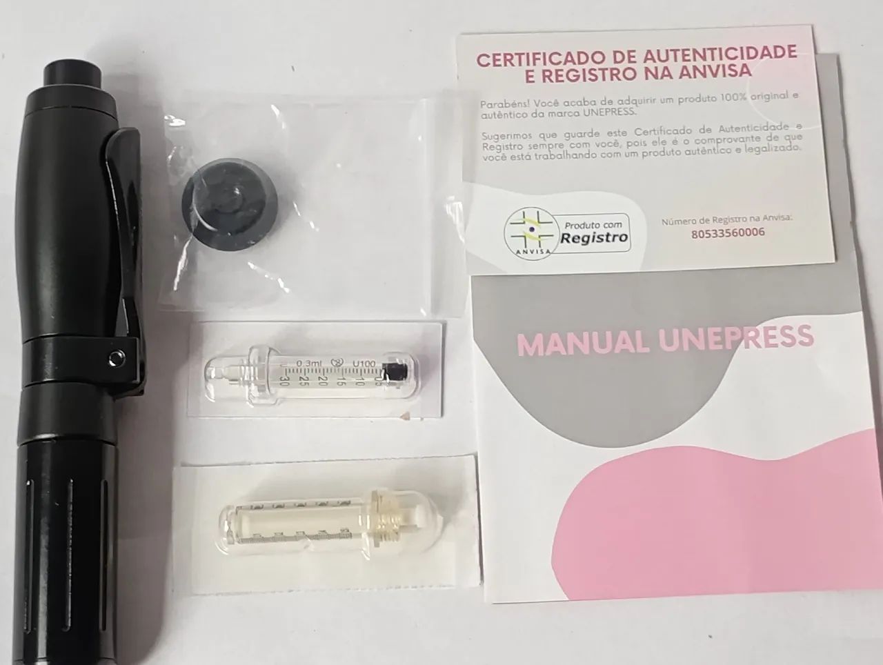 Caneta pressurizada marca unepress nova  - Foto 3