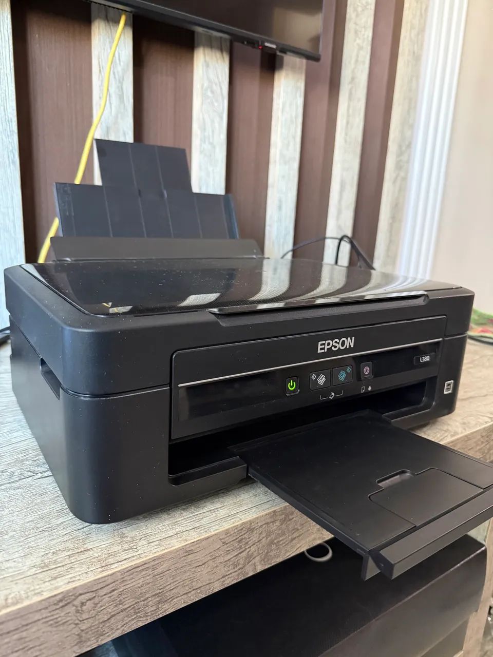 Impressora Multifuncional Cor Epson Ecotank L380 (Usado) - Foto 5