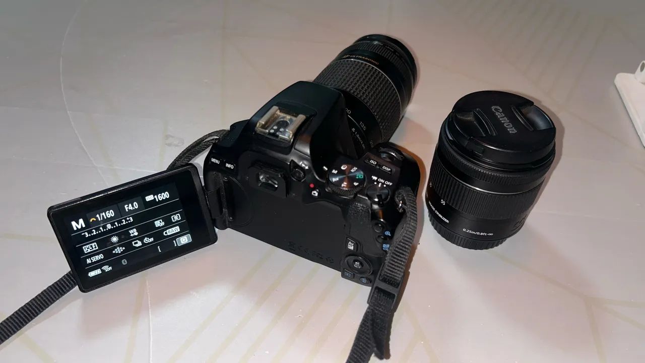Cânon Sl3 com duas lentes  - Foto 5