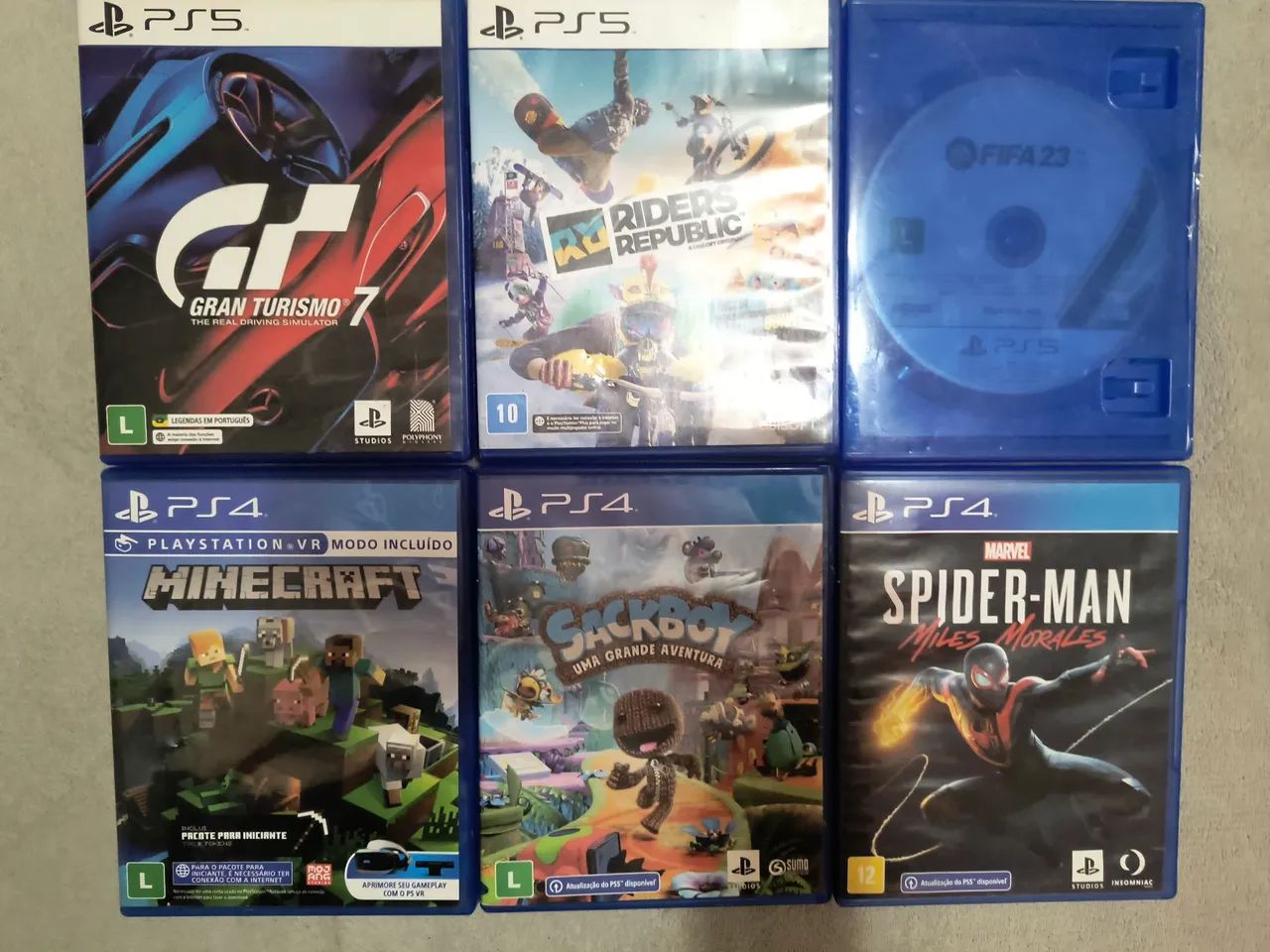Jogos ps4 e ps5