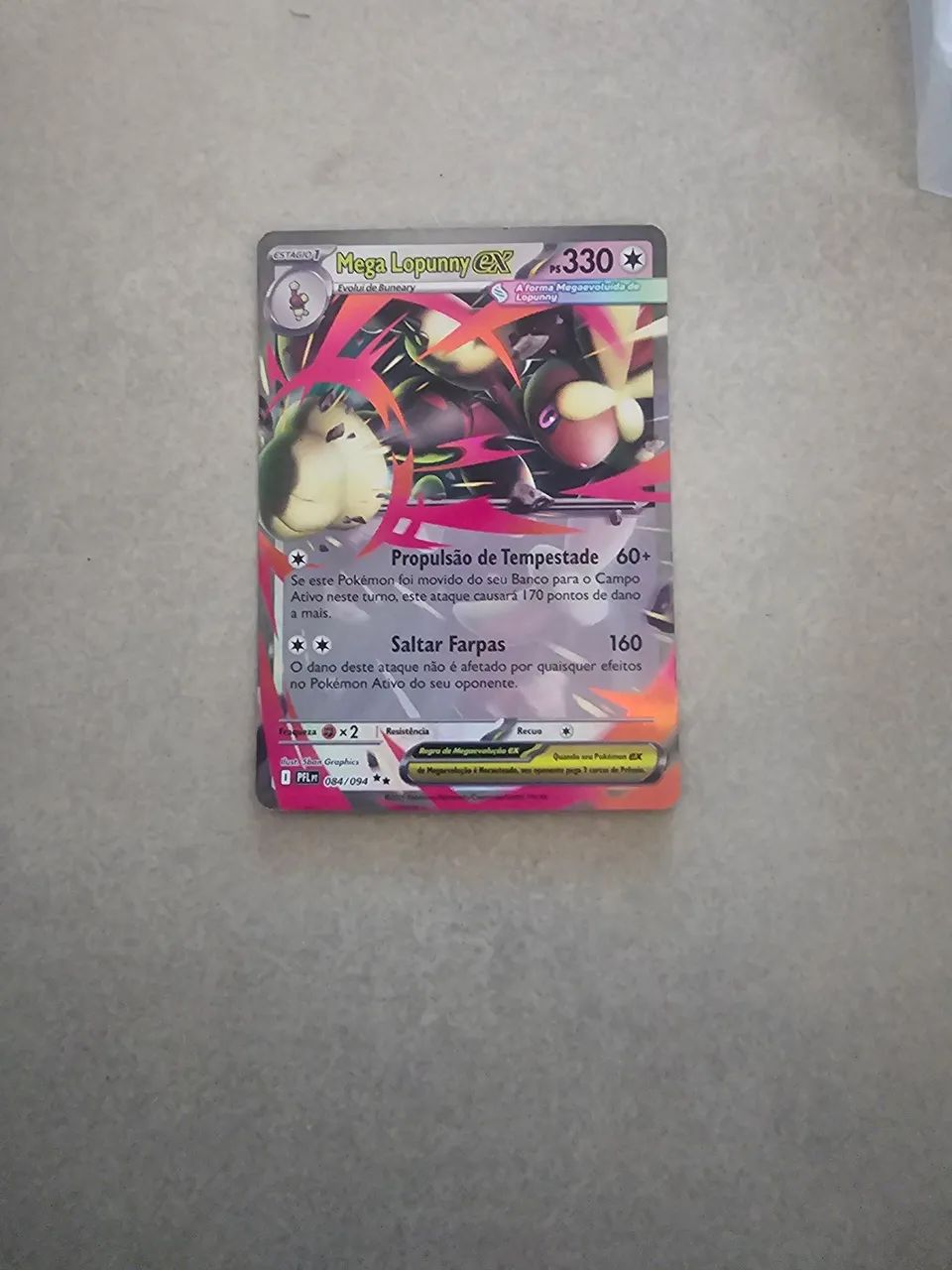 Vendo carta pokemon ( mega lopunny)