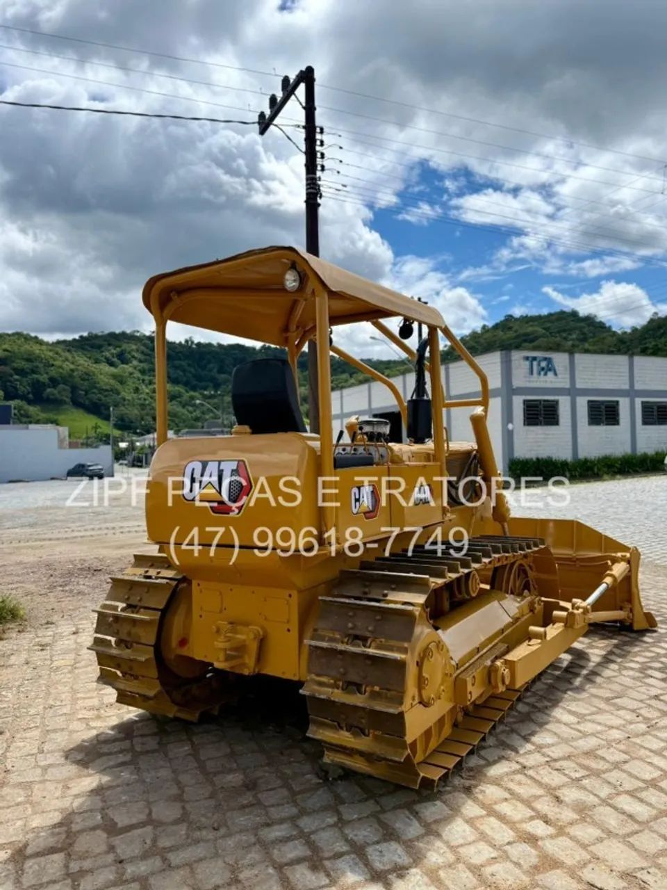 Trator de Esteira Caterpillar D4D ano 1974 - Foto 4