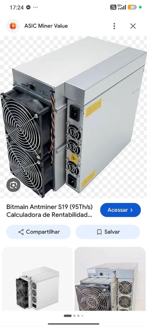 Máquina de minerar Bitcoin a  - Foto 3