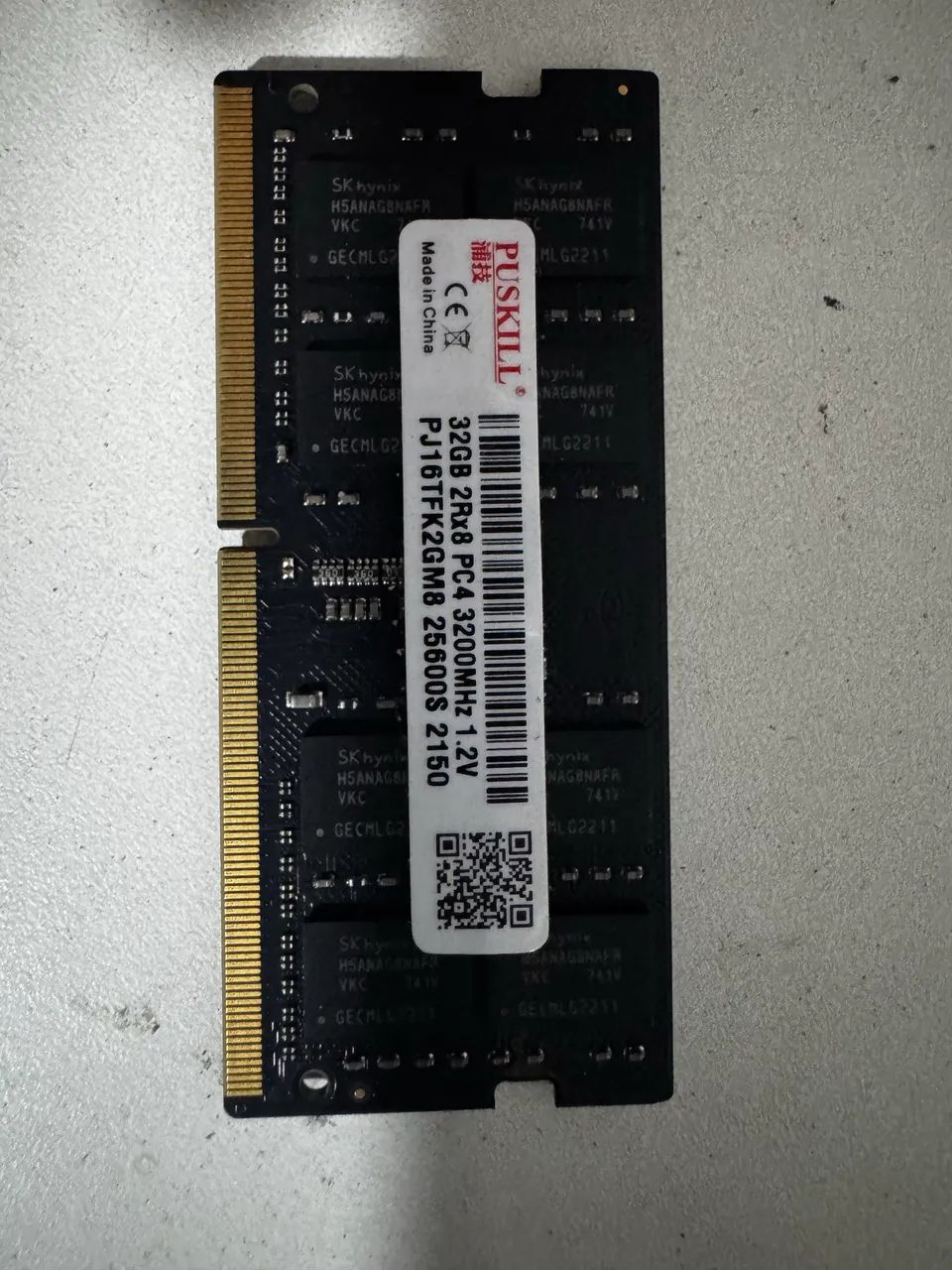 Memória Ddr4 32Gb notebook