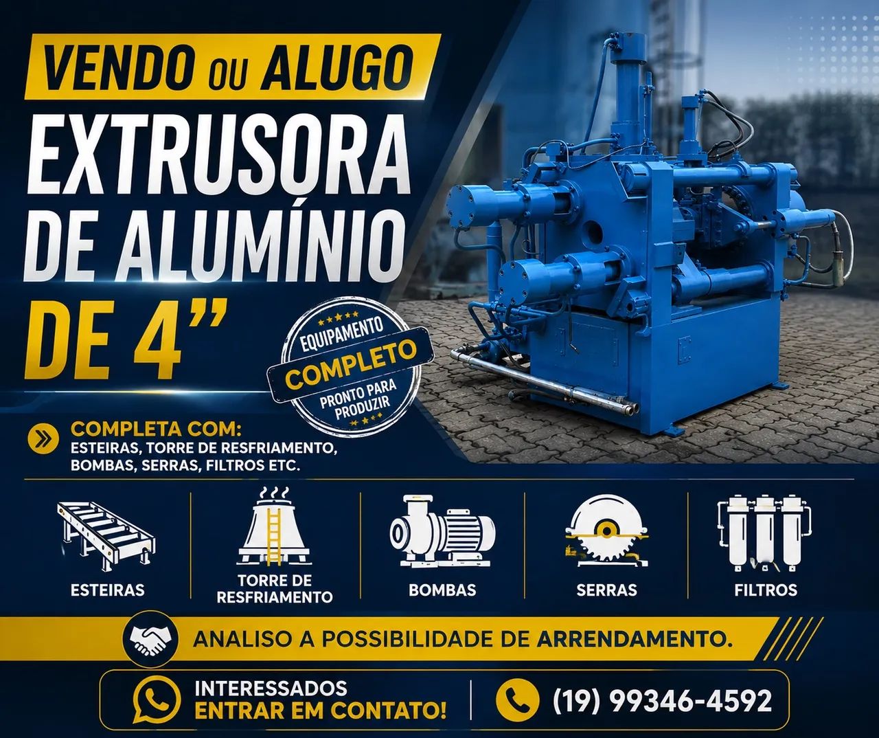 Extrusora de Aluminio 4?