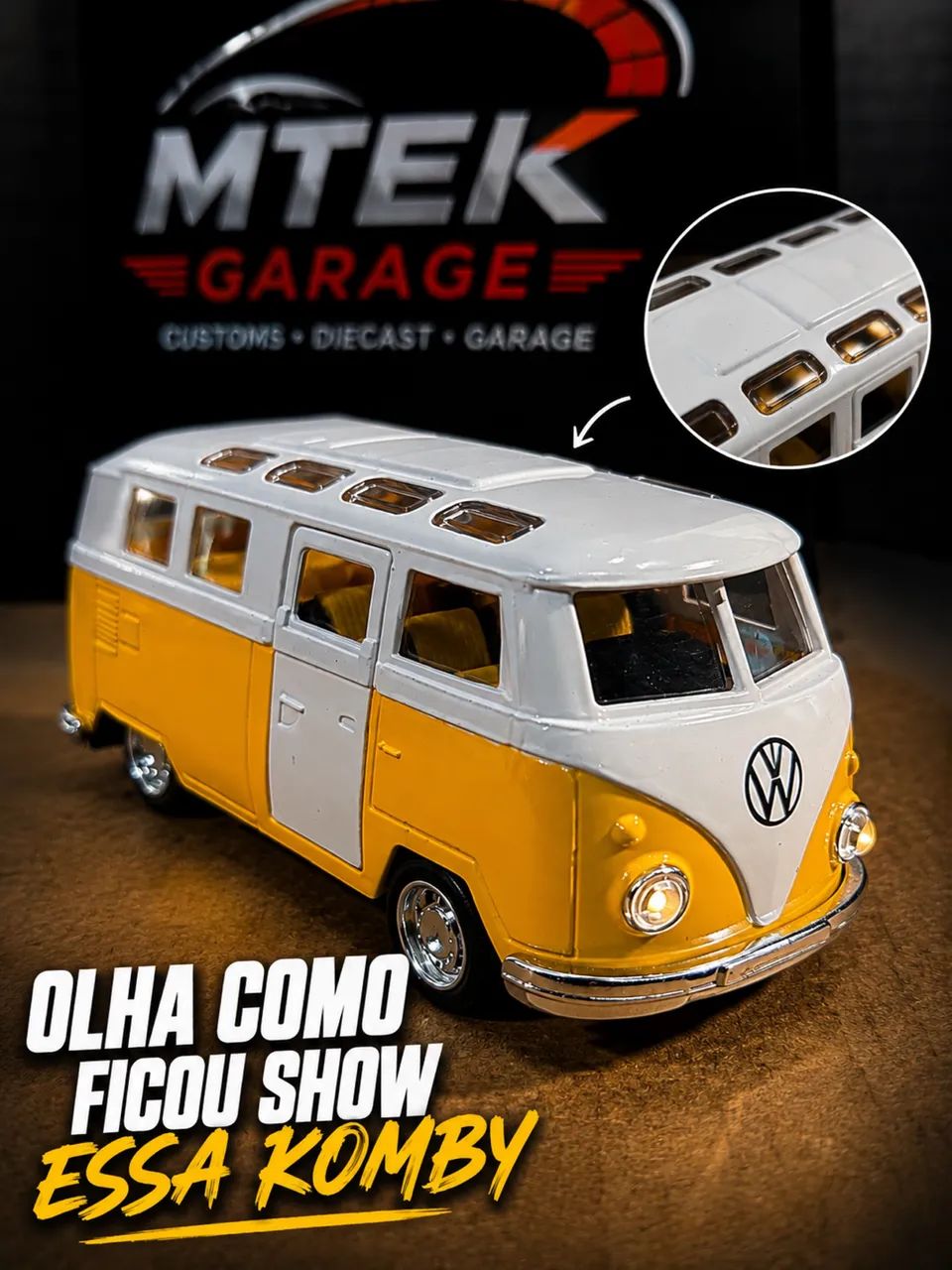 Kombi com teto panoramica 