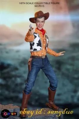 Wood Toy Story 1/6 Play Toy P015 Happy Cowboy (Woody) 1/6