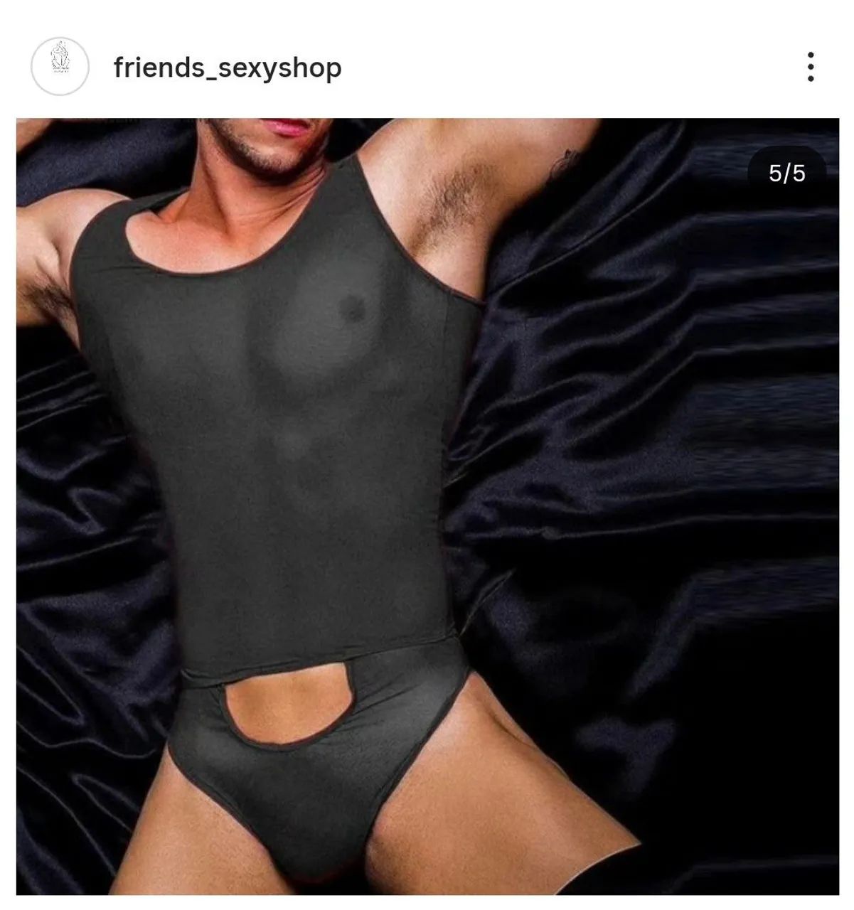 Body em tule masculino - Foto 4
