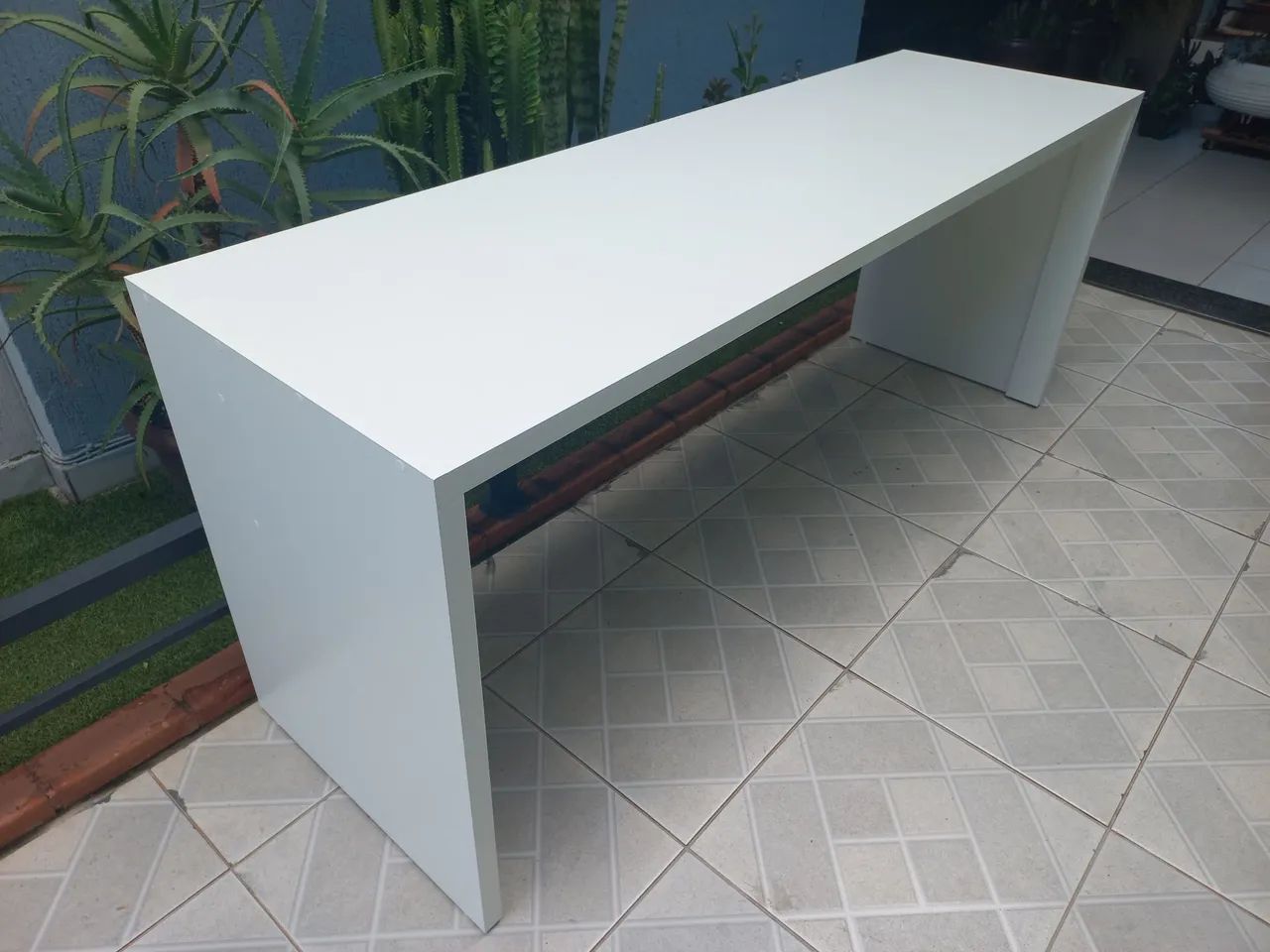 Mesas escrivaninhas novas grandes em mdf  - Foto 2