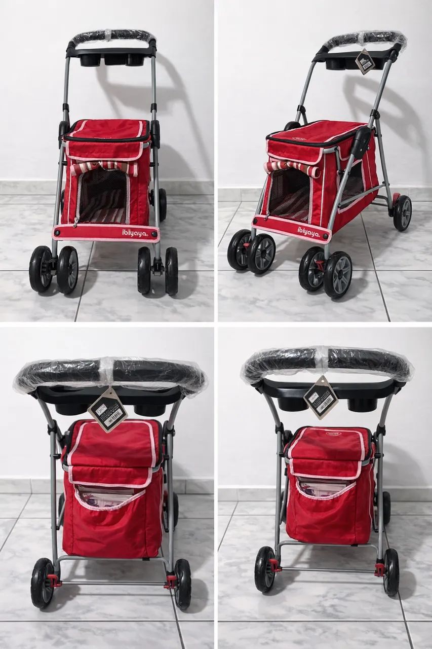 Carrinho para Pets Ibiyaya - Novo, nunca usado (na caixa) 