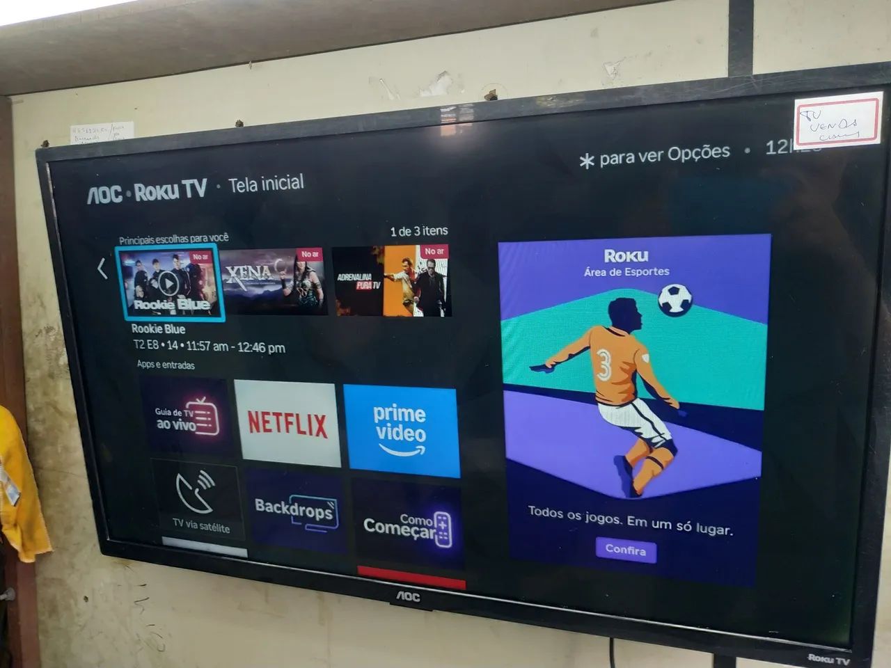 Tv AOC Roku de 32 polegadas  - Foto 3