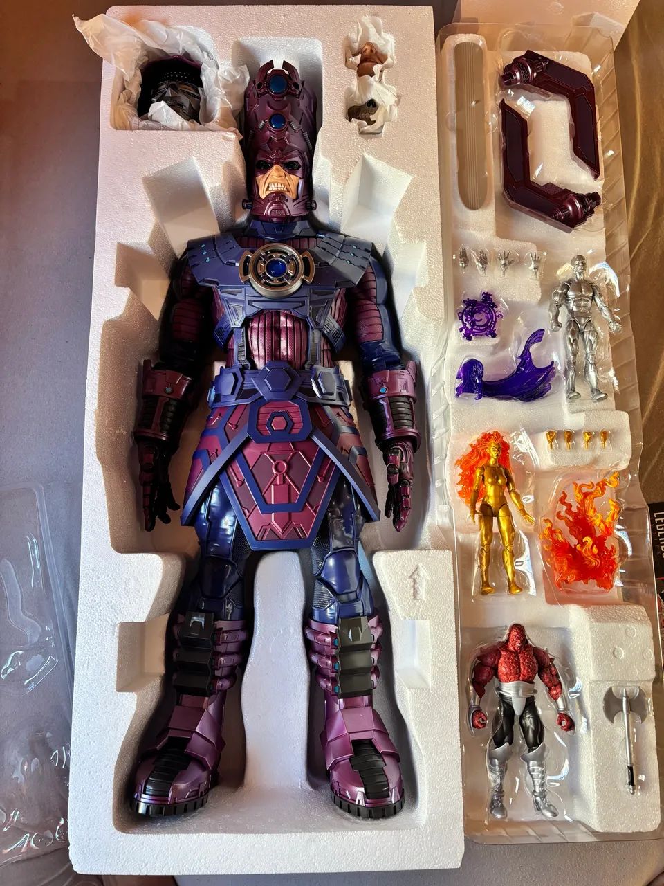 Galactus Haslab Action Figure Marvel Hasbro ORIGINAL COMPLETO - Foto 3