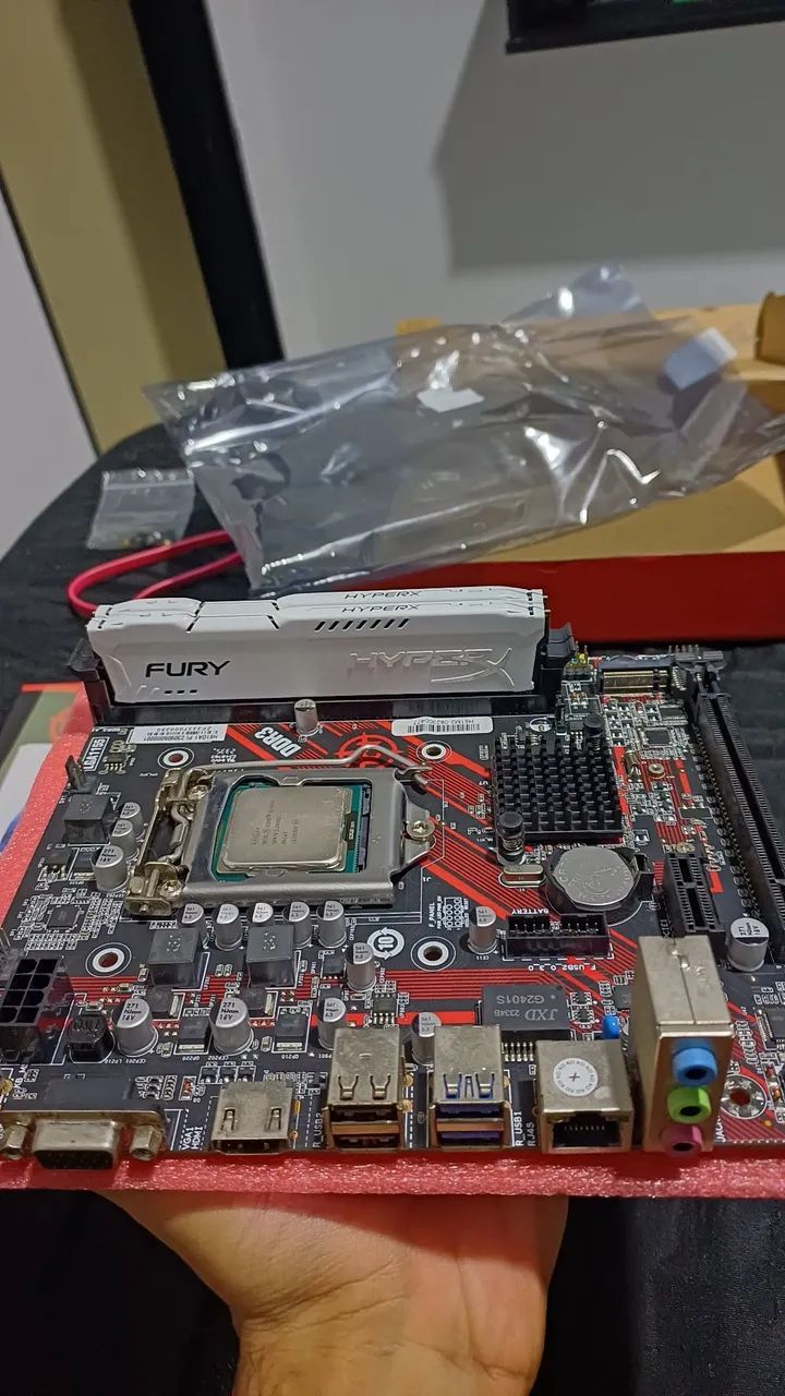Kit upgrade placa mãe com Processador i5 3470 e RAM memória 16 gb  - Foto 3