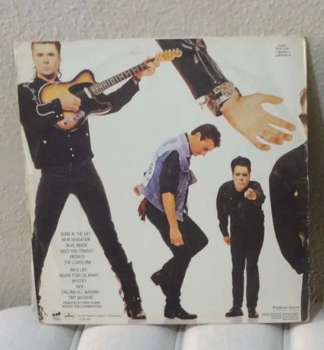 LP INXS Kick + Encarte  - Foto 2