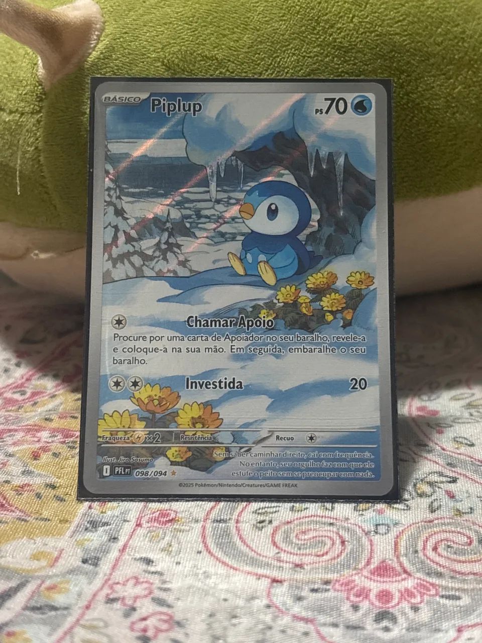 Carta Pokémon - Piplup Foil (098/094)