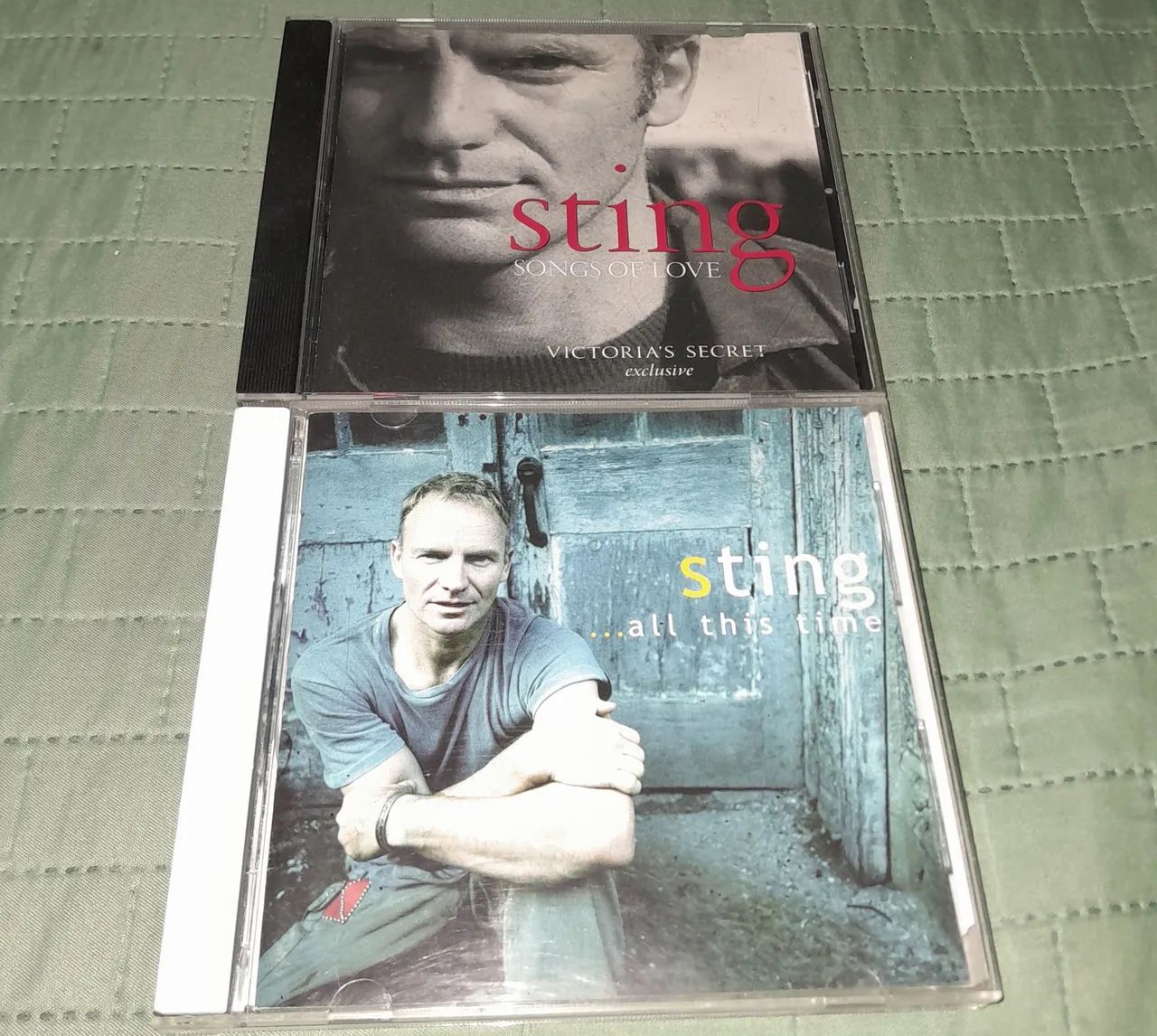 2 Cds sting- songs of love + all this time