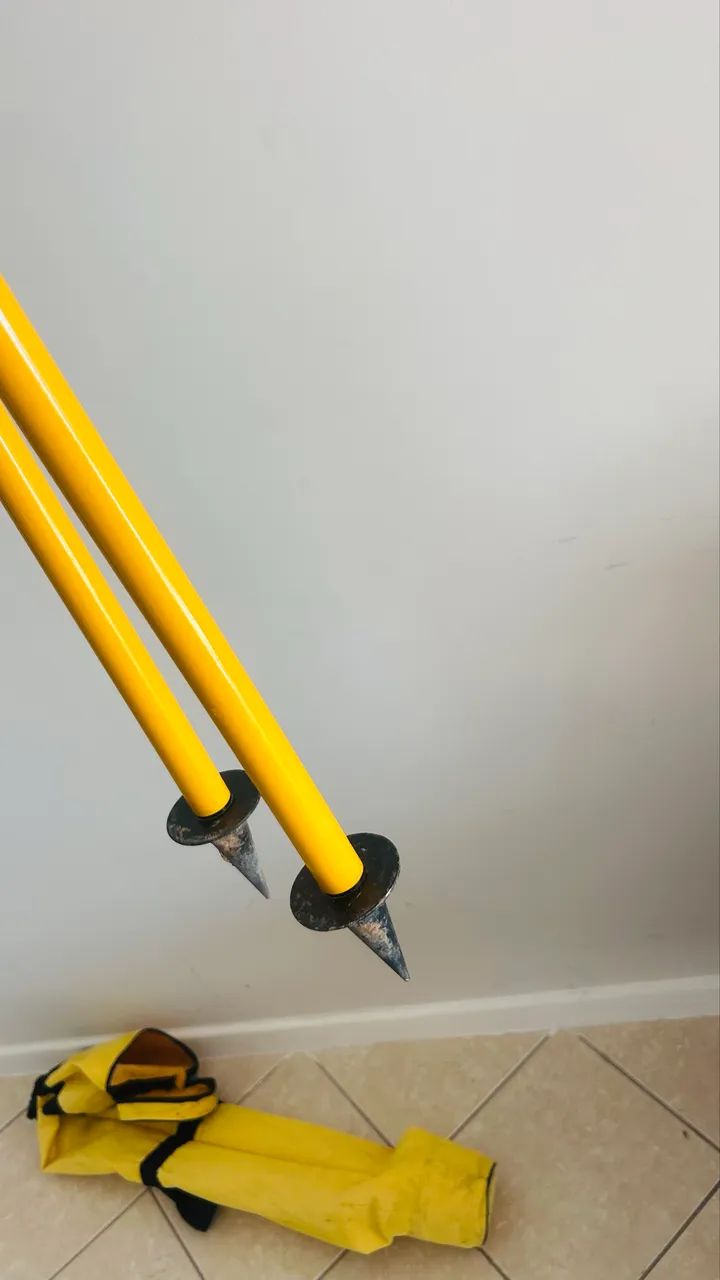 Bipe de Alumínio para topografia - Foto 4