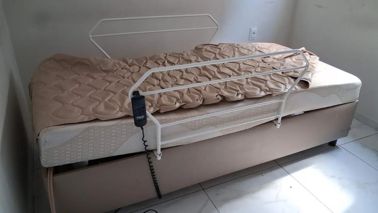 Cama box hospitalar (já com colchão pneumático) - Foto 2