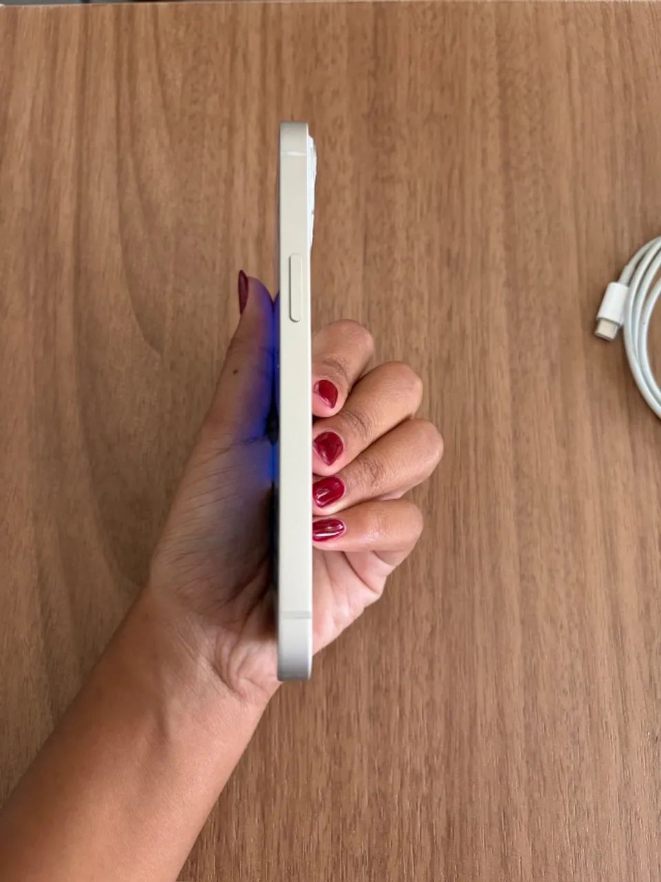 iPhone 13 256gb branco perfeito estado - Foto 2