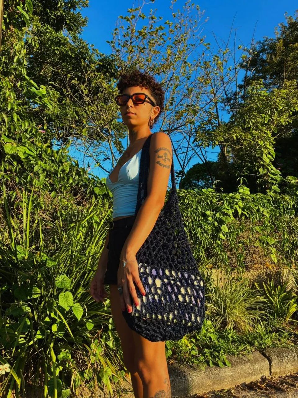 Bolsa de crochê  - Foto 3