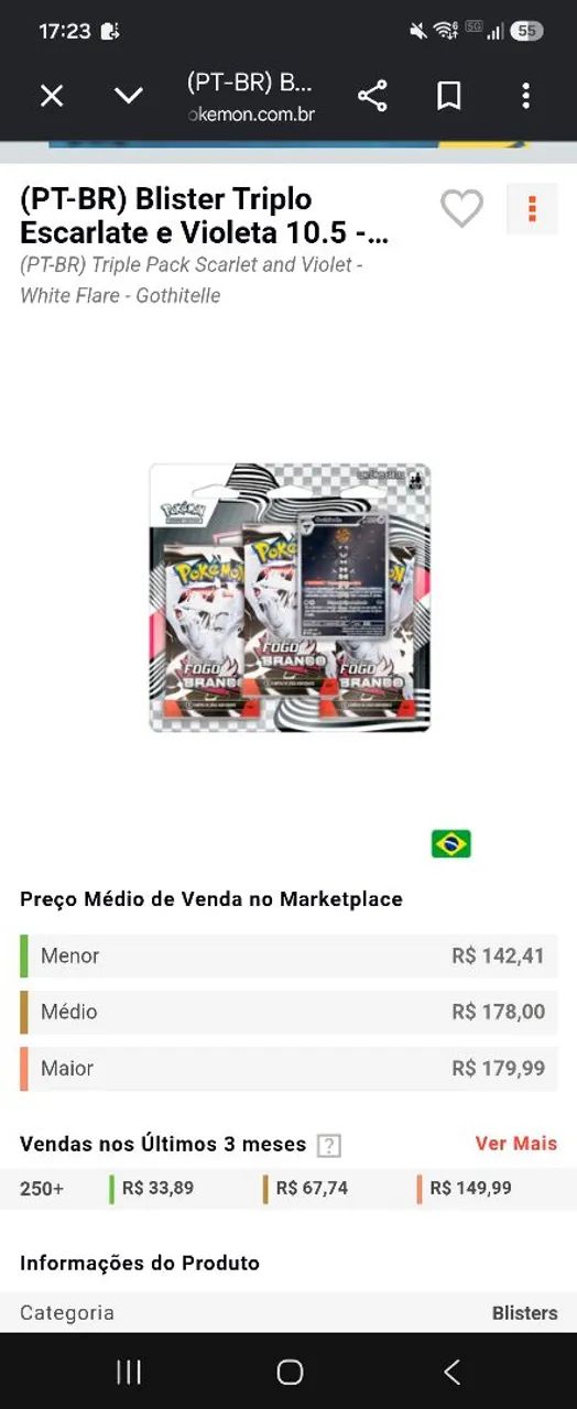 Pokemon TCG (Fogo branco) - Foto 3
