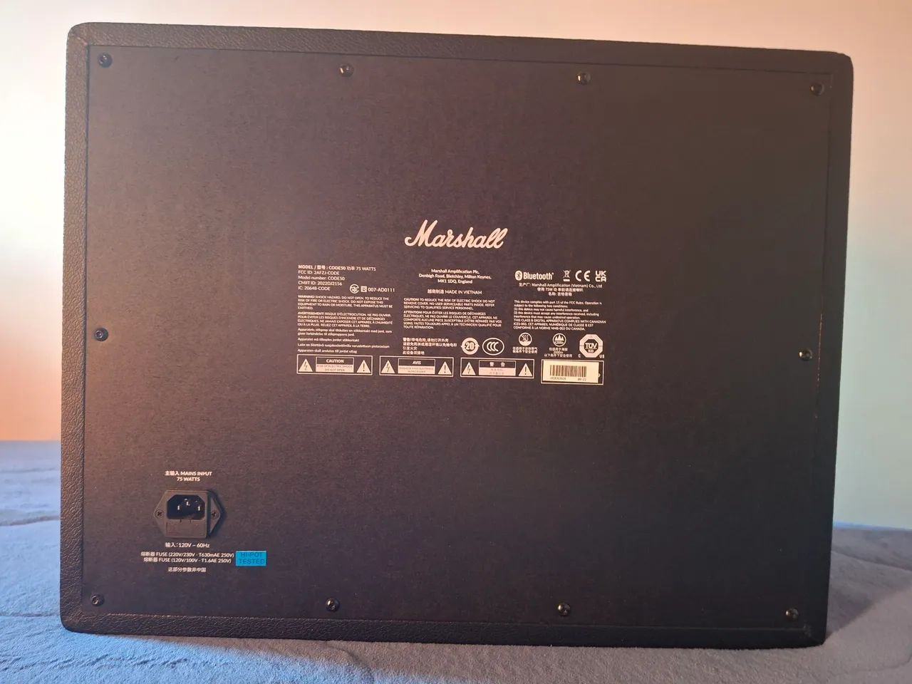 Marshall Code50 + Foot-switch - Foto 3