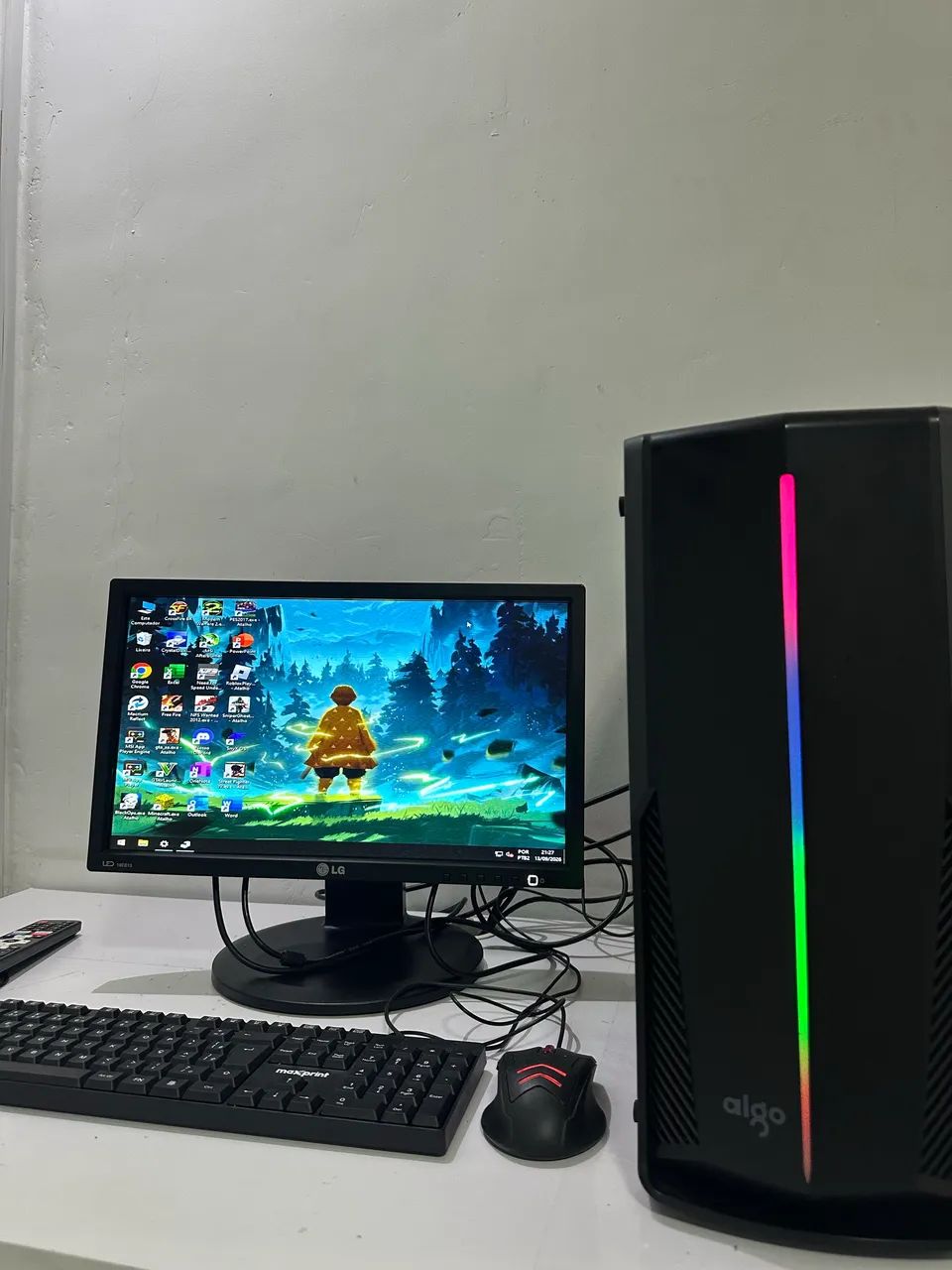 Pc Gamer Amd 7300, Radeon 8470 com Jogos