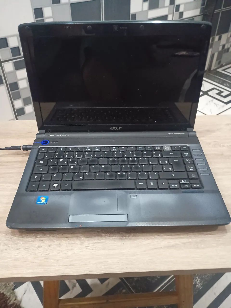 Notebook Acer retirar peças 
