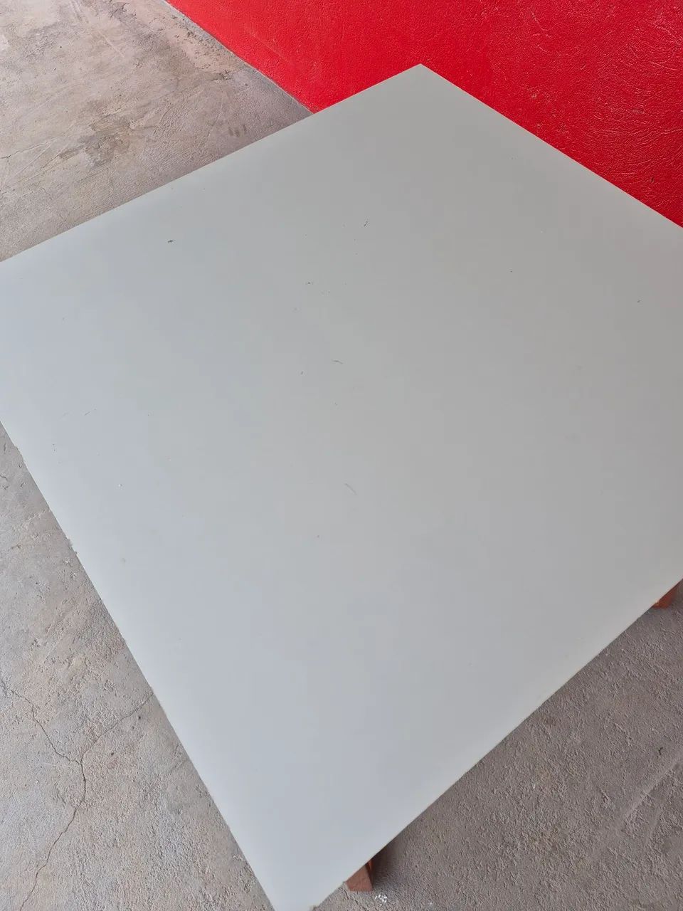 Mesa de jantar 80x80 estilo industrial bronze  - Foto 5