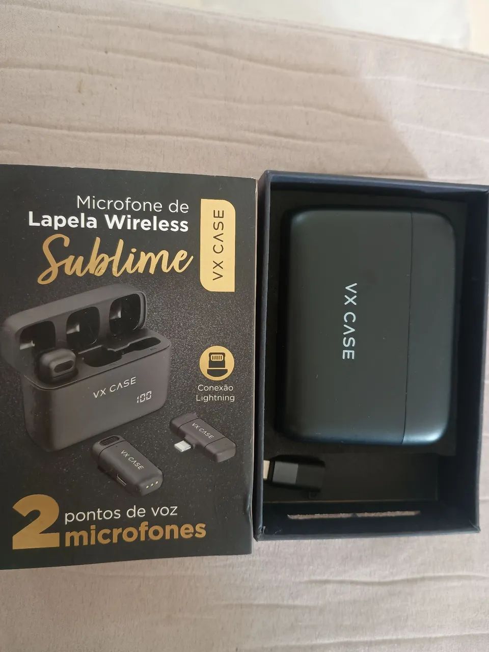 Microfone Lapela VX Case - Foto 2