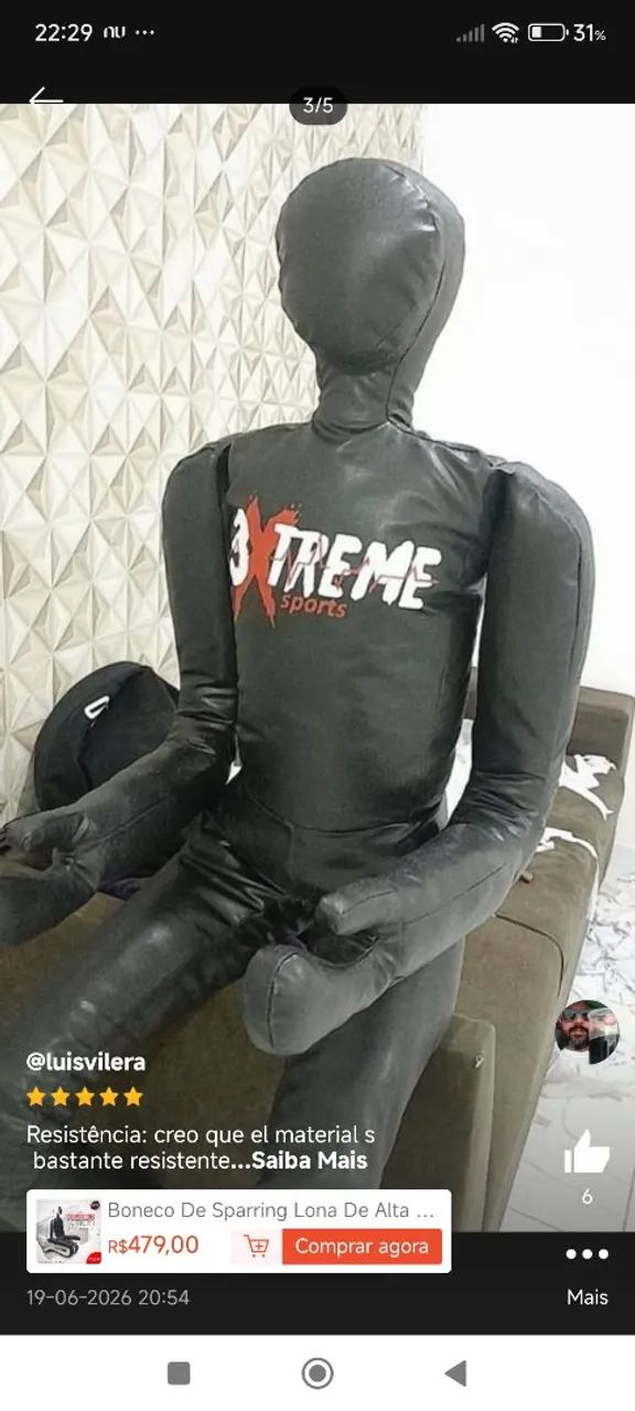 Boneco de treino  - Foto 3