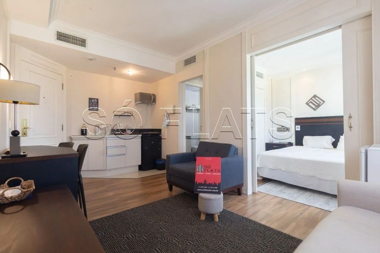 Flat The Universe disponível com 30m², 01 dormitório e 01 vaga de garagem