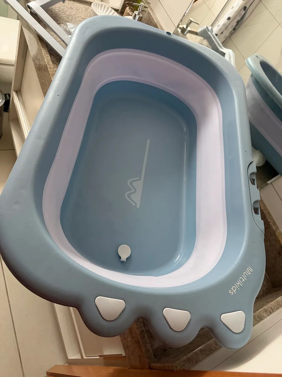 Banheira multikids jacaré azul  - Foto 3