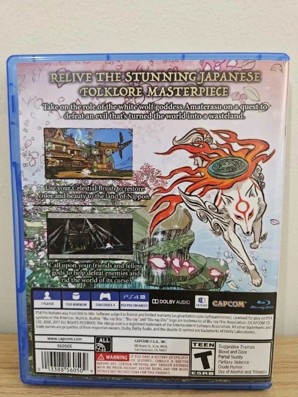 Okami - Jogo PS4 Extremamente Conservado - Foto 2