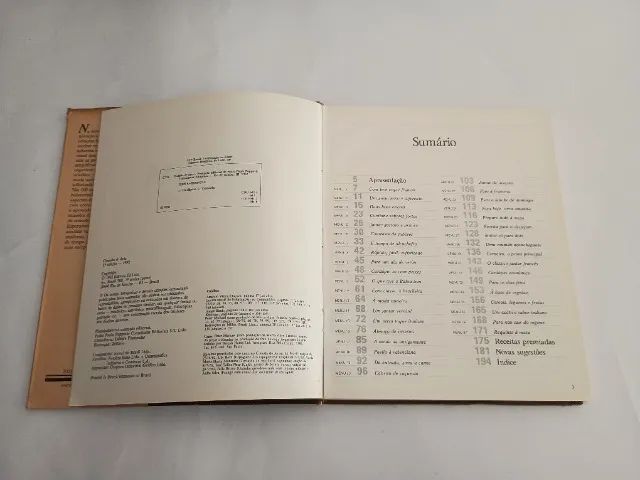 Livro Comida & Arte 100 menus para diversas ocasiões - Jornal do Brasil - Capa Dura - Foto 6