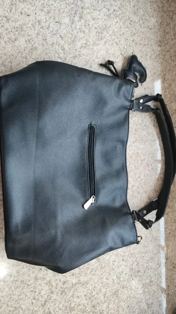 Bolsa grande - preta - Foto 2