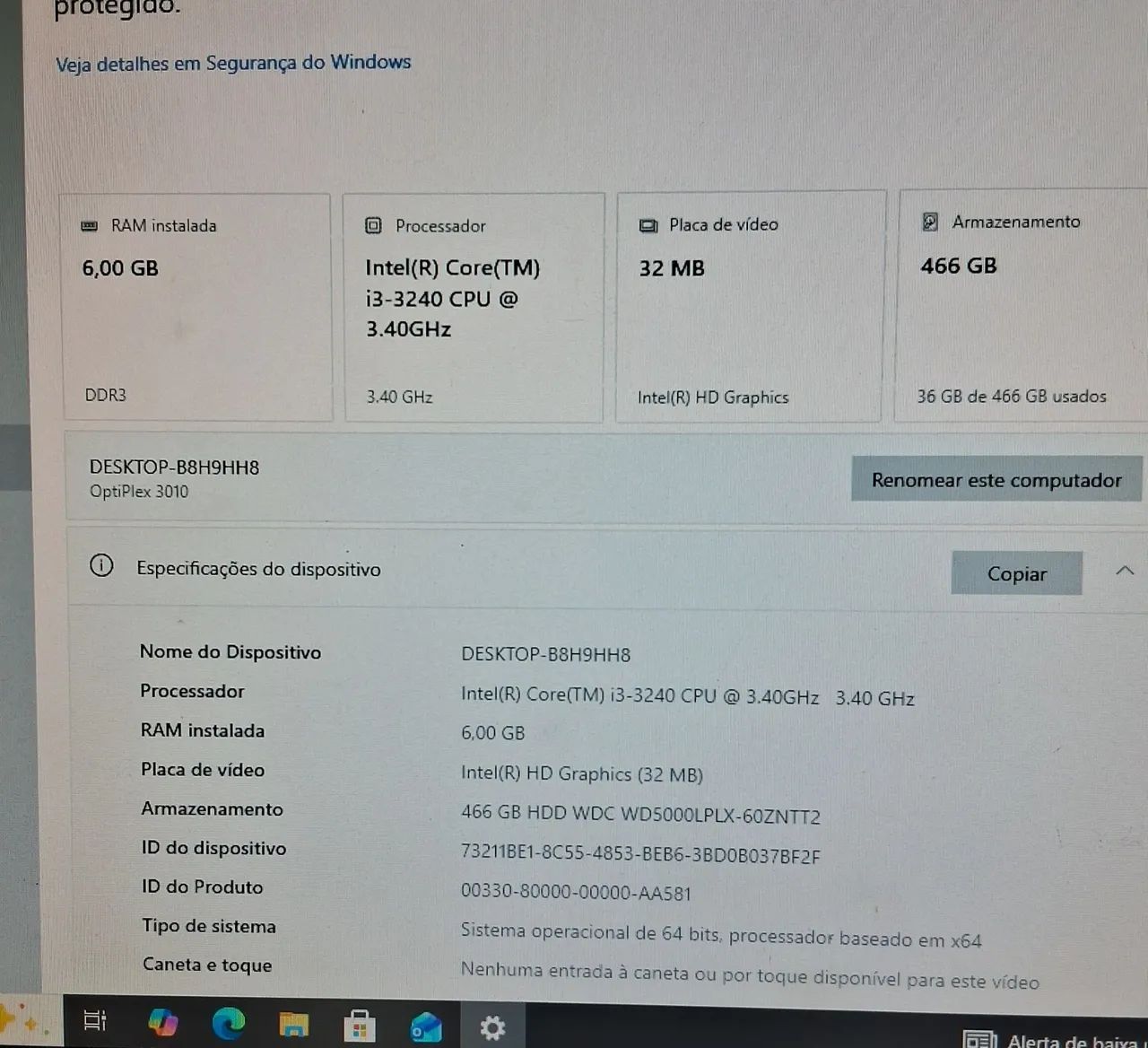 Computador Optiplex i3 - Foto 3