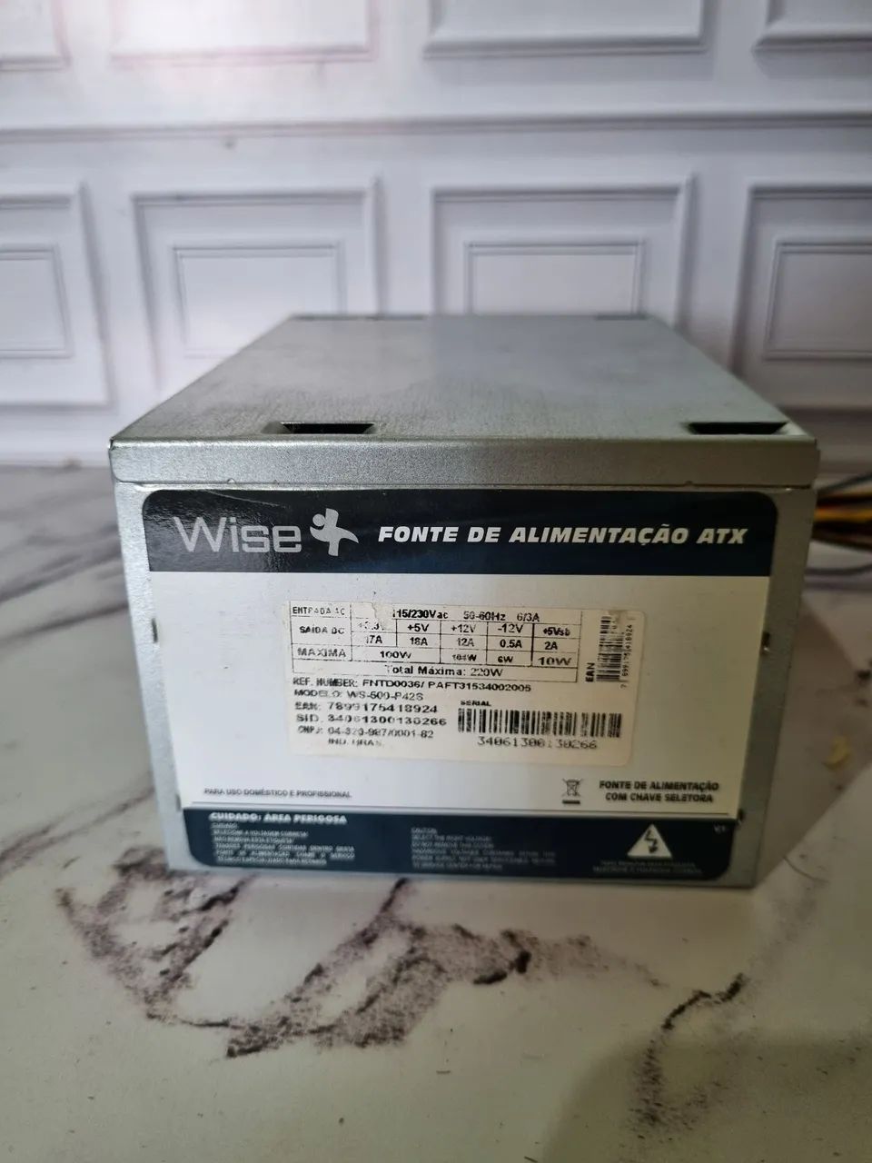 Fonte ATX 220w em perfeito estado - Foto 3
