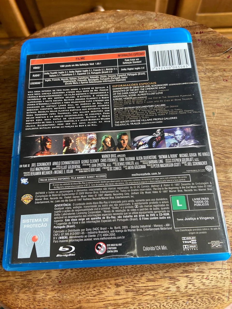 Batman e Robin - Blu ray - Excelente Estado - Foto 2