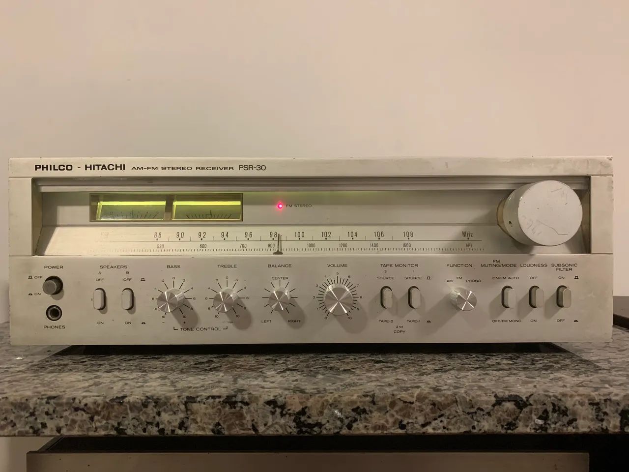 Philco - Hitachi PSR-30 receiver