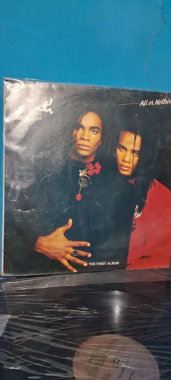 Lote 2 álbuns de vinil-House e Dance. - Foto 2